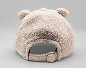 Kinder Kappe New Era - Winter Borg Teddy Fleece Ears 9FORTY - Stone