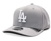 Kappe New Era - MLB Perforated 9SEVENTY Stretch-Snap - LA Dodgers - Grey