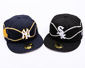 Kappi New Era - MLB Chain Wrap 59FIFTY - Chicago White Sox - Schwarz