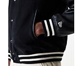 Jacke New Era - Hooded Varsity Jacket - Black