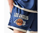 Shorts New Era - NBA Button Shorts - LA Lakers - Muted Indigo