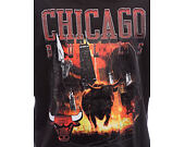 T-Shirt New Era - NBA Washed Graphic Tee - Chicago Bulls - Black