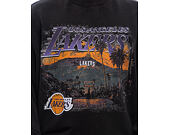 Pullover New Era - NBA Washed Graphic Crewneck - LA Lakers - Black