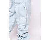 Hose Karl Kani - Retro Baggy Workwear Denim bleached blue