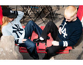 Strickpullover New Era - MLB Sweater Knit - LA Dodgers - Navy