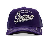 Kappe Stetson - Trucker Cap American Heritage Classic - Violet