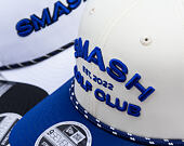 Basecap New Era - LIV Golf 9SEVENTY Stretch-Snap Wordmark - Smash - Cream