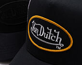 Kappe Von Dutch - Trucker - Classic Logo Black/Grey