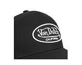 Kappe Von Dutch - Trucker - Classic Logo Black/Silver