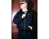 Pullover Karl Kani - Chest Signature Essential Oversized Zip Hoodie - Black