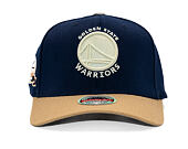 Kappe Mitchell & Ness - Sand Storm Classic Red - Golden State Warriors - Navy/Sand