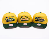Kappe Mitchell & Ness - Harvest Gold Pro Crown - Boston Celtics - Gold/Green