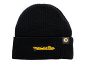 Mütze Mitchell & Ness - NHL Line Light Knit - Boston Bruins - Black