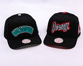 Kappe Mitchell & Ness - NBA Class Act Pro HWC - San Antonio Spurs - Black