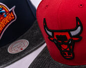 Kappe Mitchell & Ness - NBA Denim Patchwork - Chicago Bulls - Red
