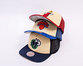 Kappe Mitchell & Ness - NBA Vintage Block Trucker - Miami Heat - Cream