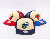 Kappe Mitchell & Ness - NBA Vintage Block Trucker HWC - Dallas Mavericks - Cream