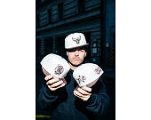 Kappe Mitchell & Ness - NBA Fashion Basic 2T Snapback - Chicago Bulls - Cream