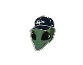 Brosche New Era - Branded Cap Pin - Alien - Silver