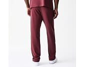 Hose New Era - Branded Washed Straight Sweatpants - Burgundy