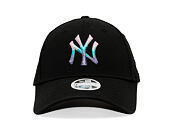 Damen Kappe New Era - MLB Womens Metallic Logo 9FORTY - NY Yankees - Black / Ink Purple