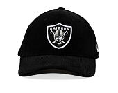 Kappe New Era - NFL Cord 9FORTY M-Crown - LAs Vegas Raiders - Black