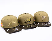 Kappe New Era - NFL25 "Salute to Service" - 9SEVENTY Stretch-Snap - Los Angeles Chargers 