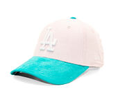 Kinder Kappe New Era - MLB Kids Cord 9FORTY - LA Dodgers - Light Pink / Mint