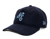 Kappe New Era - Branded Melton Wool 9TWENTY - Navy