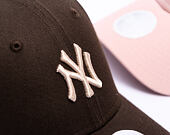 Damen Kappe New Era - MLB Womens Essential Midi Logo 9FORTY - NY Yankees - Brown