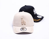 Kappe New Era - MLB Tonal Icon 9FORTY A-Frame - LA Dodgers - Stone