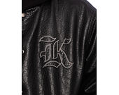 Jacke Karl Kani - Kani Western Pu Leather College Jacket - Black