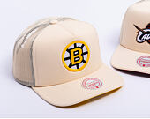 Kappe Mitchell & Ness - Evergreen Trucker Vntg - NHL - Boston Bruins - Off White