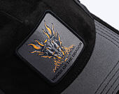 Kappe Capslab Trucker Premium House Of The Dragon Black Suede X Capslab