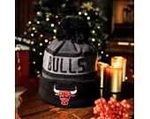 Mütze New Era - Knit Medium NBA Jake Cuff Beanie - Chicago Bulls - Grey
