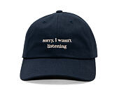 Kappe 8by8 - Dadcap - "Sorry, I wasn't listening" - Navy/White