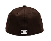 Kappe New Era - MLB Seasonal 59FIFTY - Atlanta Braves - Burnt Wood - Brown