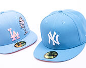 Kappe New Era - MLB 1999 WS 59FIFTY - NY Yankees - Sky Blue / Pink UV