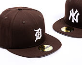 Kappe New Era - MLB Seasonal 59FIFTY - Detroit Tigers - Burnt Wood - Brown