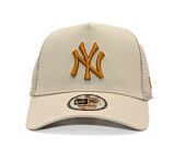 Kappe New Era - MLB Essential 9FORTY Trucker - NY Yankees - Stone