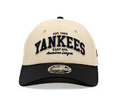 Kinder Kappe New Era - MLB Wordmark 9FORTY M-CROWN - NY Yankees - Cream
