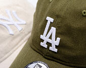 Kappe New Era - MLB Linen 9TWENTY - LA Dodgers - New Olive
