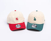 Kappe New Era - MLB Mini Logo 9TWENTY - NY Yankees - Cream