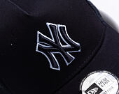 Kappe New Era - MLB Outline 9FORTY Trucker - NY Yankees - Navy