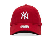 Damen Kappe New Era - MLB Essential Midi Logo 9TWENTY - NY Yankees - Pinot Red