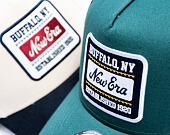 Kappe New Era - Branded Patch 9FORTY Trucker - Pine Green