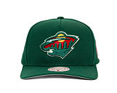 Kappe Mitchell & Ness - Minnesota Wild - Double Clutch Pro Snapback - Green