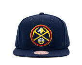 Kappe Mitchell & Ness - Denver Nuggets - Team Ground 2.0 Snapback - Navy