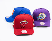 Kappe Mitchell & Ness - Miami Heat - Double Clutch Pro Snapback - Red