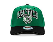 Kappe Mitchell & Ness - NBA Team Arch Snapback - Boston Celtics - Green / Black